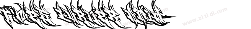 Times Burner bold字体转换
